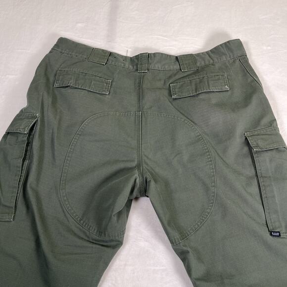 2pr 5.11 Tactical Men's Cargo TDU Pants Ripstop 74003 X-Large 39.5-43 Short Grn - Picture 14 of 15